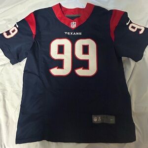 Nike Houston Texans #99 Navy and Red Men’s Football Jersey